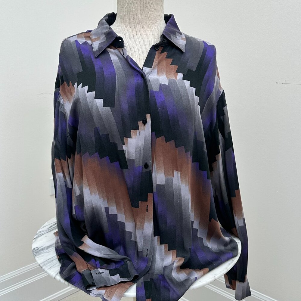 Women's Samoon Button Down Shirt